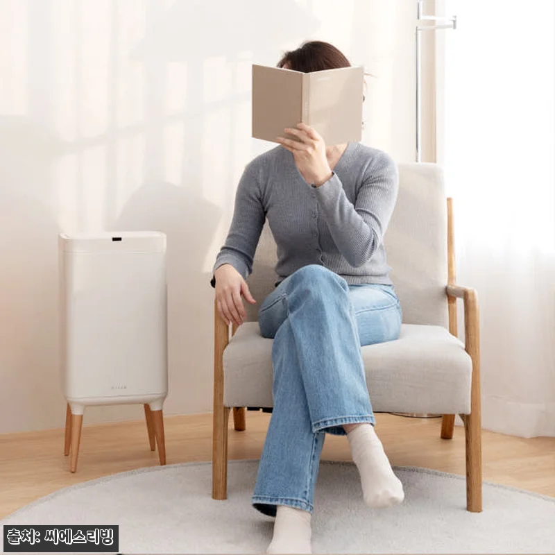 피노 자동 센서 쓰레기통 크림화이트 관련 이미지 4