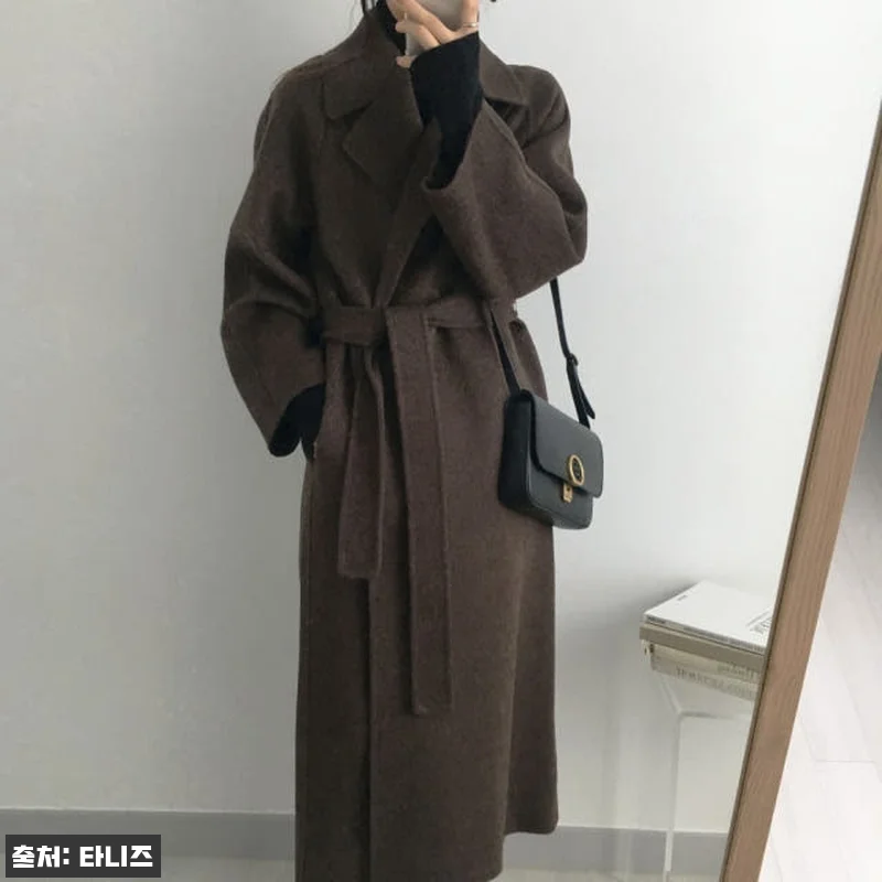 타니즈 겨울 여자 파이로 루즈핏 카라 관련 이미지 4