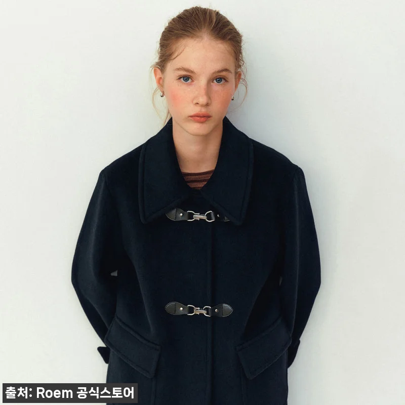 로엠 버클 미디 코트 RMJHG11R 관련 이미지 5