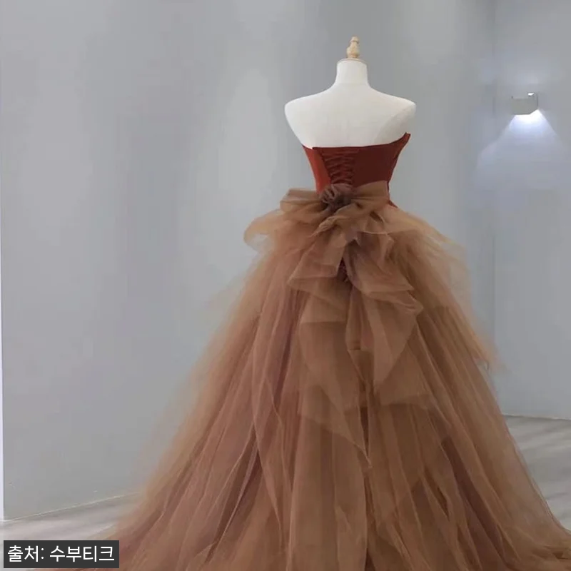 새틴 튜브탑 여행 웨딩스냅촬영 포인트 관련 이미지 5