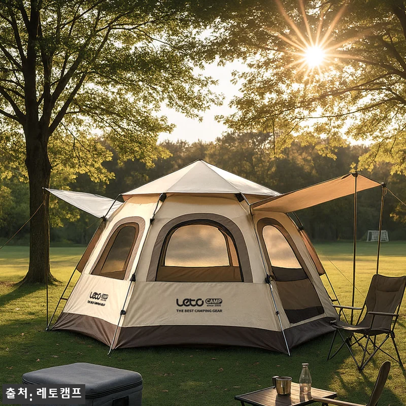 레토 육각돔 원터치텐트 LCE-OT0 관련 이미지 4