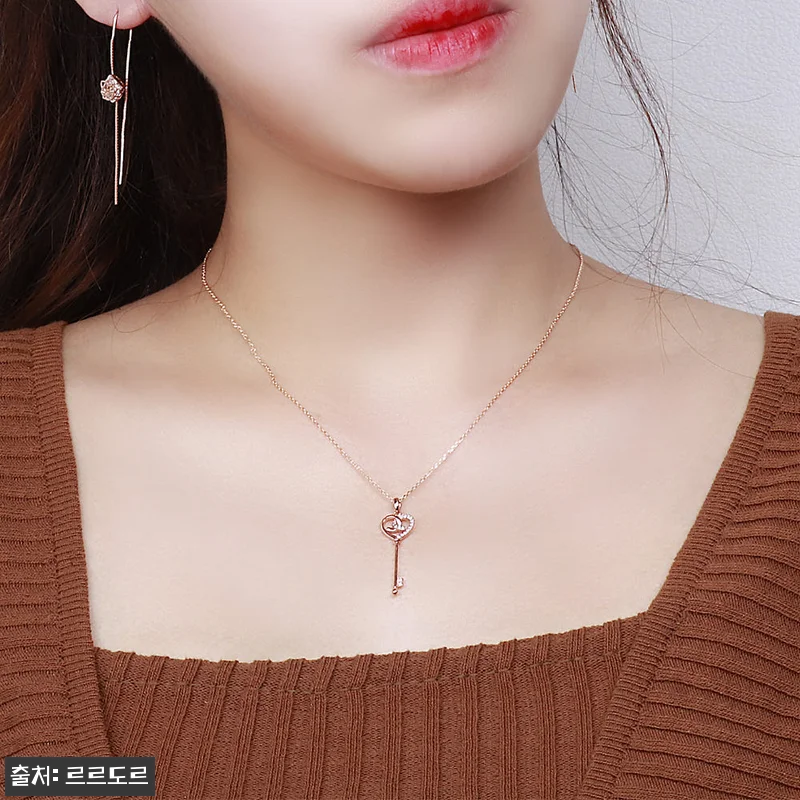 14k 18k 하트 열쇠 펜던트 언발 관련 이미지 6