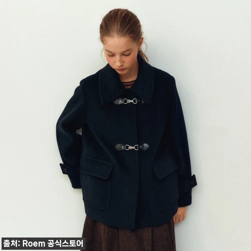 로엠 버클 미디 코트 RMJHG11R 관련 이미지 6