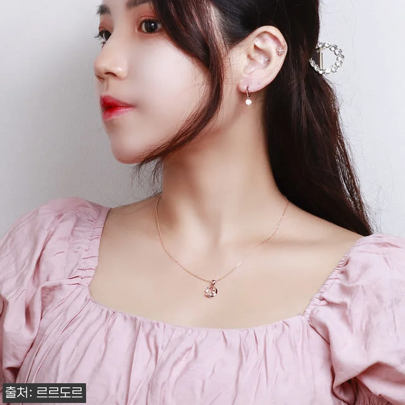 14k 18k 달 펜던트 큐빅 딸랑이 관련 이미지 7