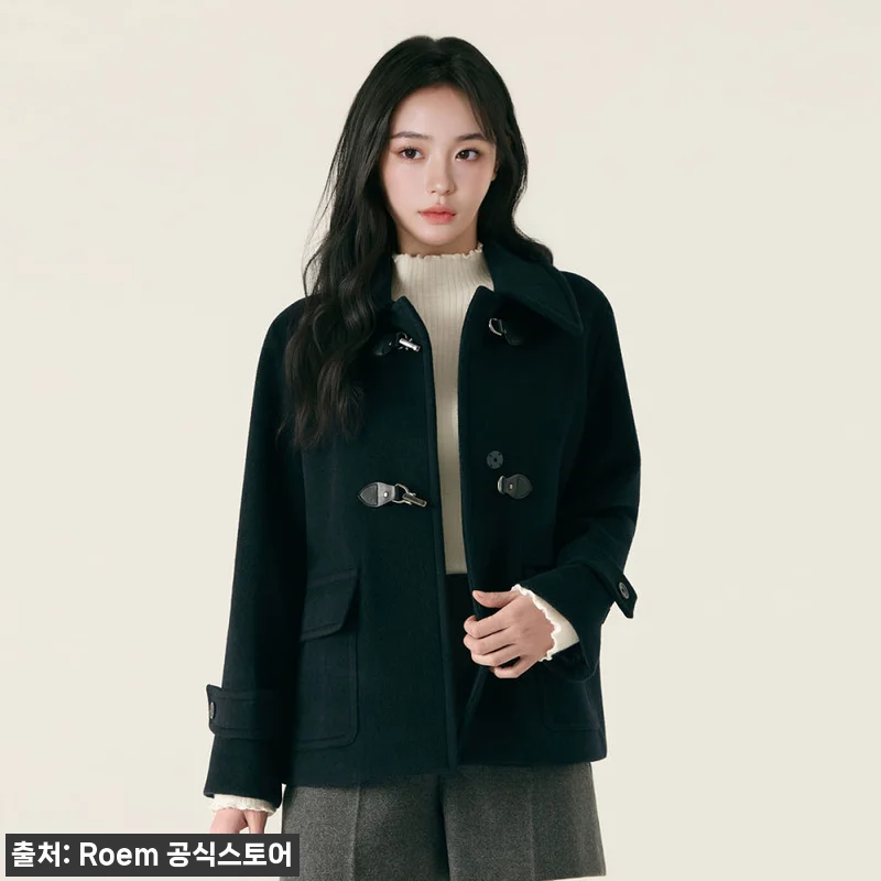 로엠 버클 미디 코트 RMJHG11R 관련 이미지 7