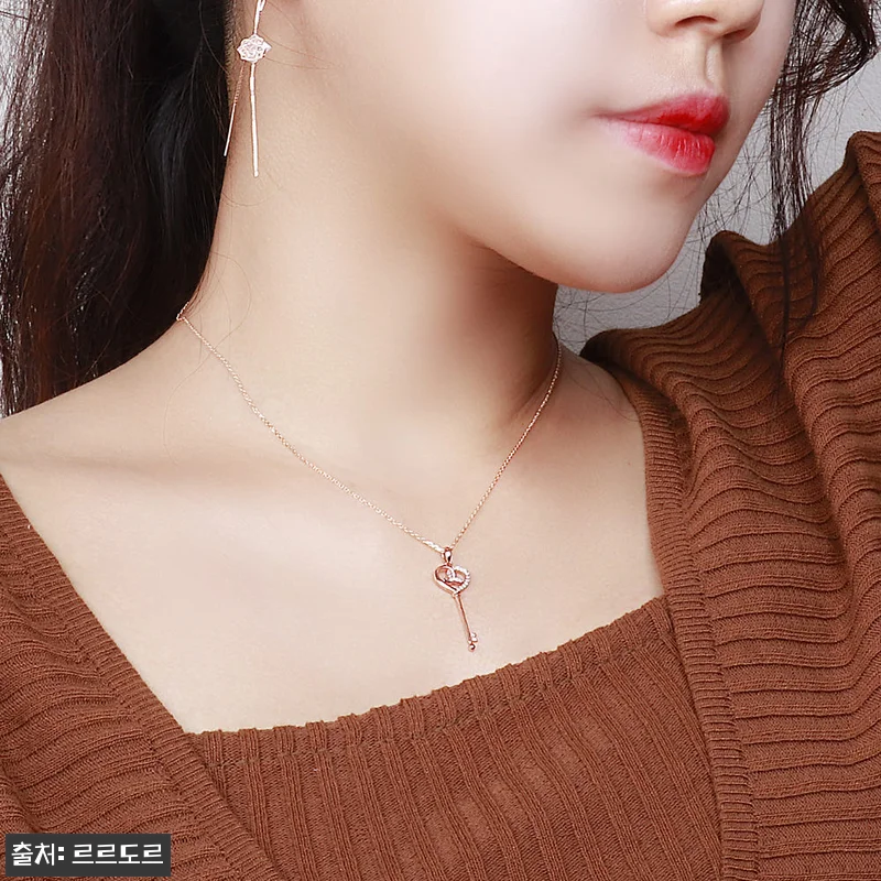 14k 18k 하트 열쇠 펜던트 언발 관련 이미지 8