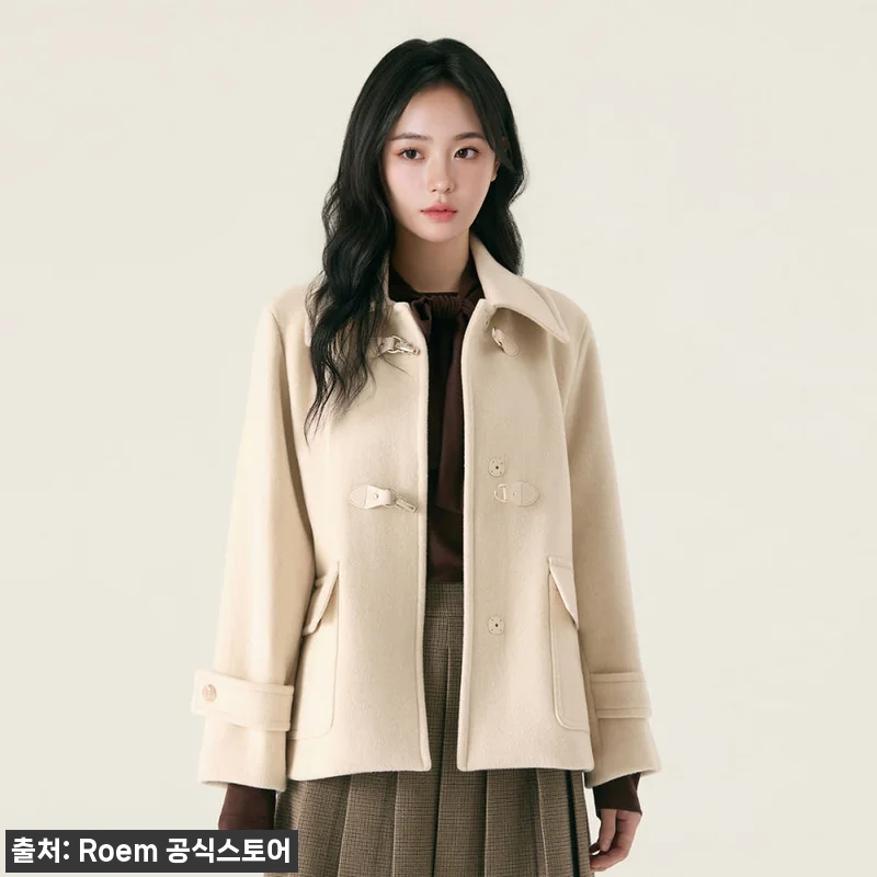 로엠 버클 미디 코트 RMJHG11R 관련 이미지 8