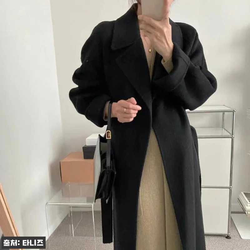 타니즈 겨울 여자 파이로 루즈핏 카라 관련 이미지 8