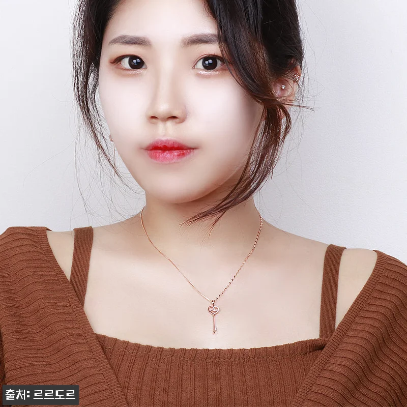 14k 18k 하트 열쇠 펜던트 언발 관련 이미지 9