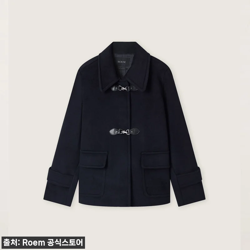 로엠 버클 미디 코트 RMJHG11R 관련 이미지 9
