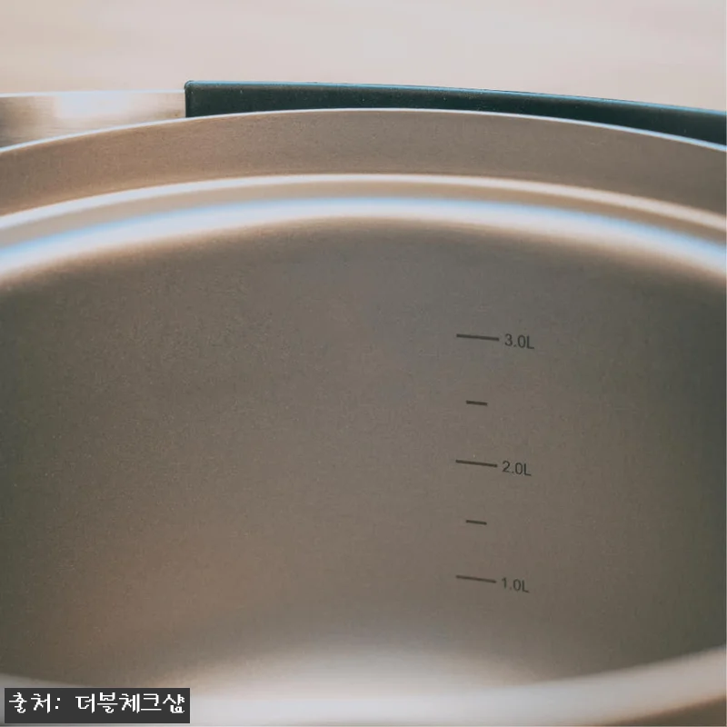 클래딘 리얼 티타늄 캠핑 코펠 V2 관련 이미지 9