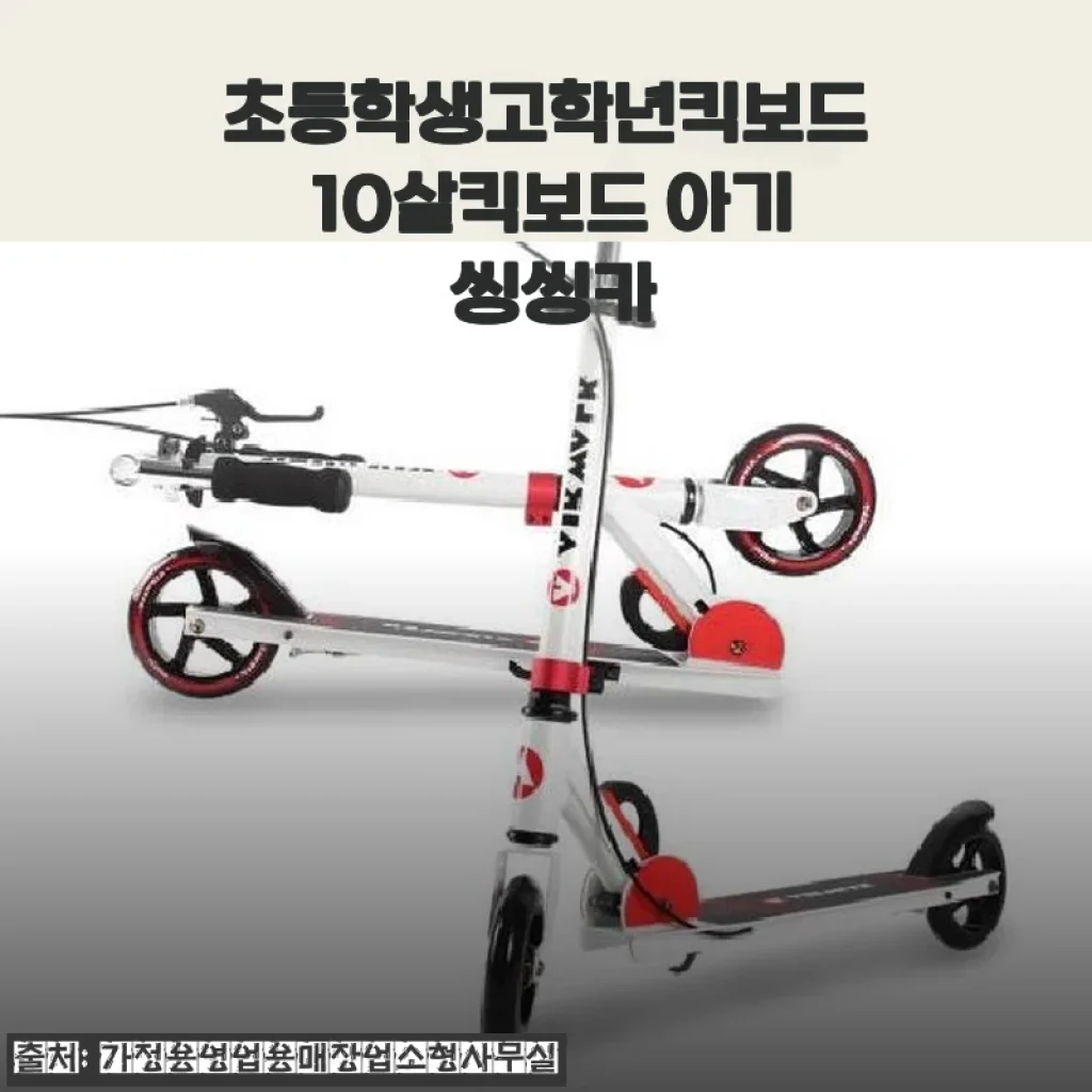 초등학생 고학년 킥보드 10살 킥보드 아기 씽씽카 사용후기