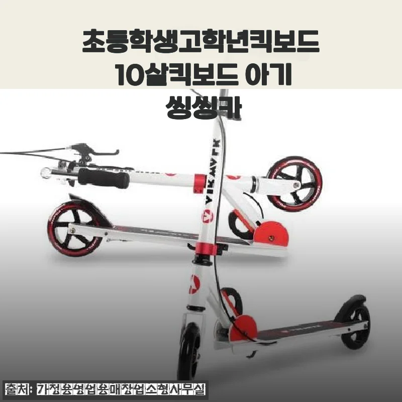 초등학생 고학년 킥보드 10살 킥보드 아기 씽씽카 사용후기