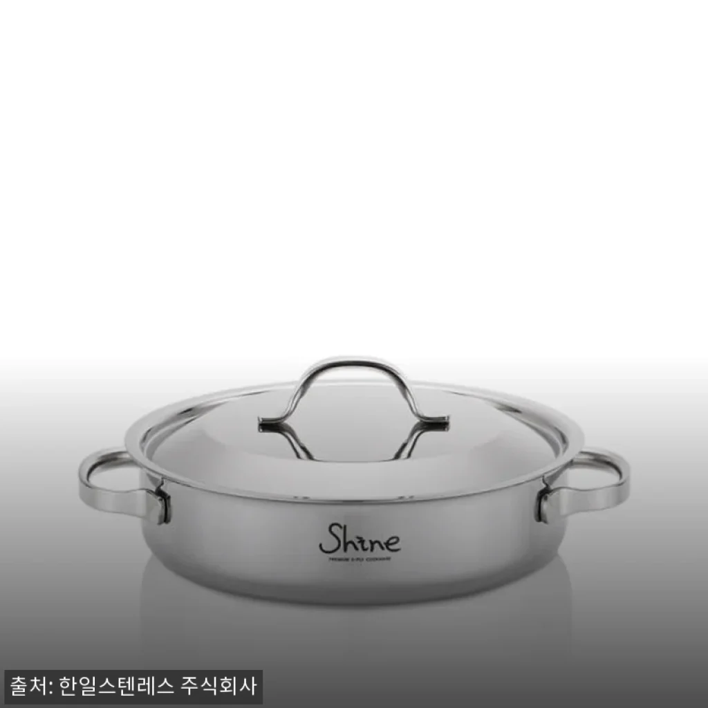 한일스텐레스 통3중 IH 샤인 스텐냄비 전골 24cm 사용후기
