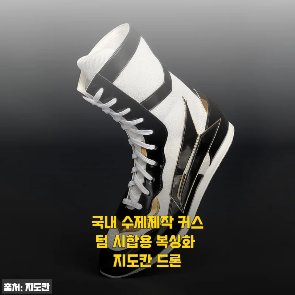 국내 수제제작 커스텀 시합용 복싱화 지도칸 드론 사용후기