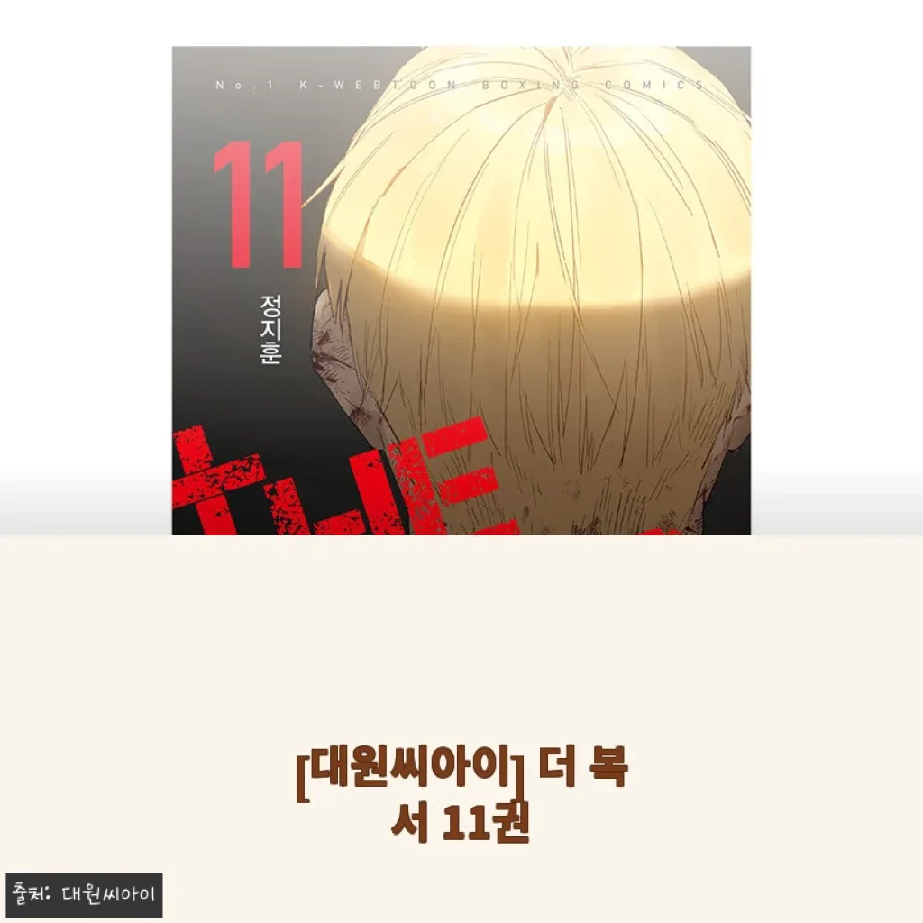 대원씨아이 더 복서 11권 사용후기 및 상세 소개