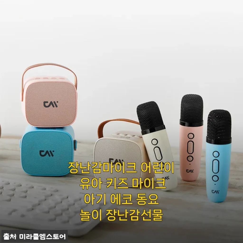 에코 동요 마이크로 우리 아기 노래 홀릭! 유아 장난감 마이크 실사용 후기
