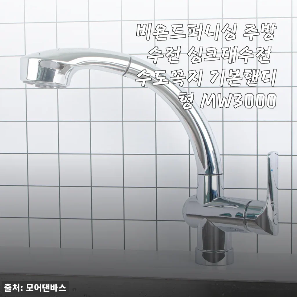 셀프로 바꾼 비욘드퍼니싱 MW3000 주방수전, 솔직히 가격보고 의심했거든요