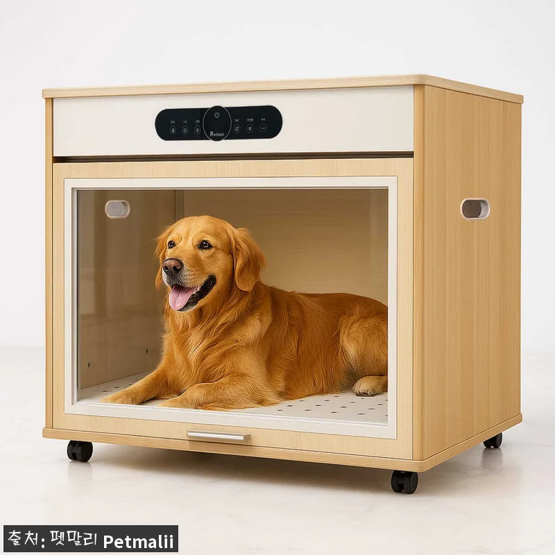 PetMalii M50 대형견 우드 관련 이미지 1