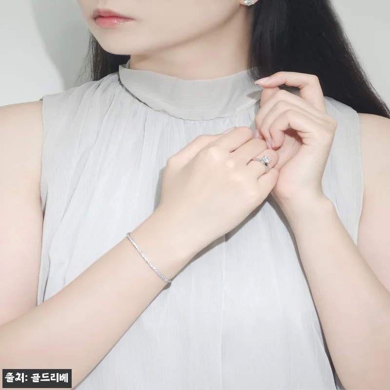 2mm 랩다이아몬드 테니스 팔찌 신형 관련 이미지 6