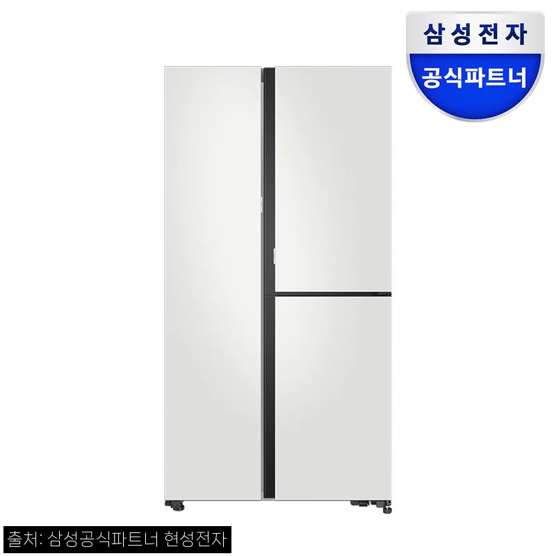 삼성 비스포크 냉장고 RS84DB5602CW 846L 화이트, 푸드쇼케이스 양문형 구매 전 꼭 본 후기