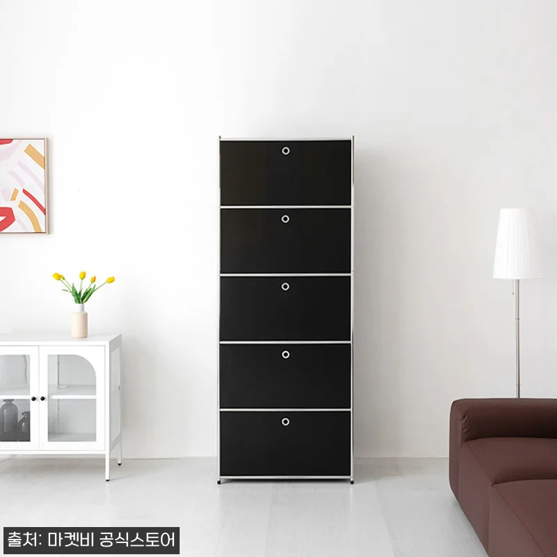 심플리 수납장 BC101 매트블랙 찐 관련 이미지 2