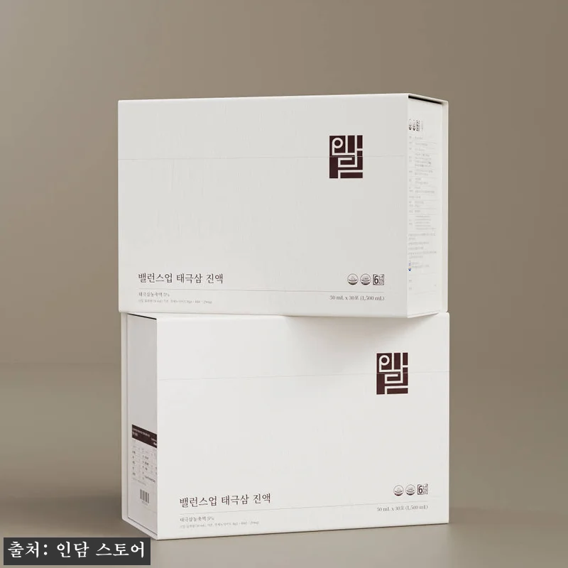 인담 밸런스업 홍삼 진액 태극삼 즙 관련 이미지 3