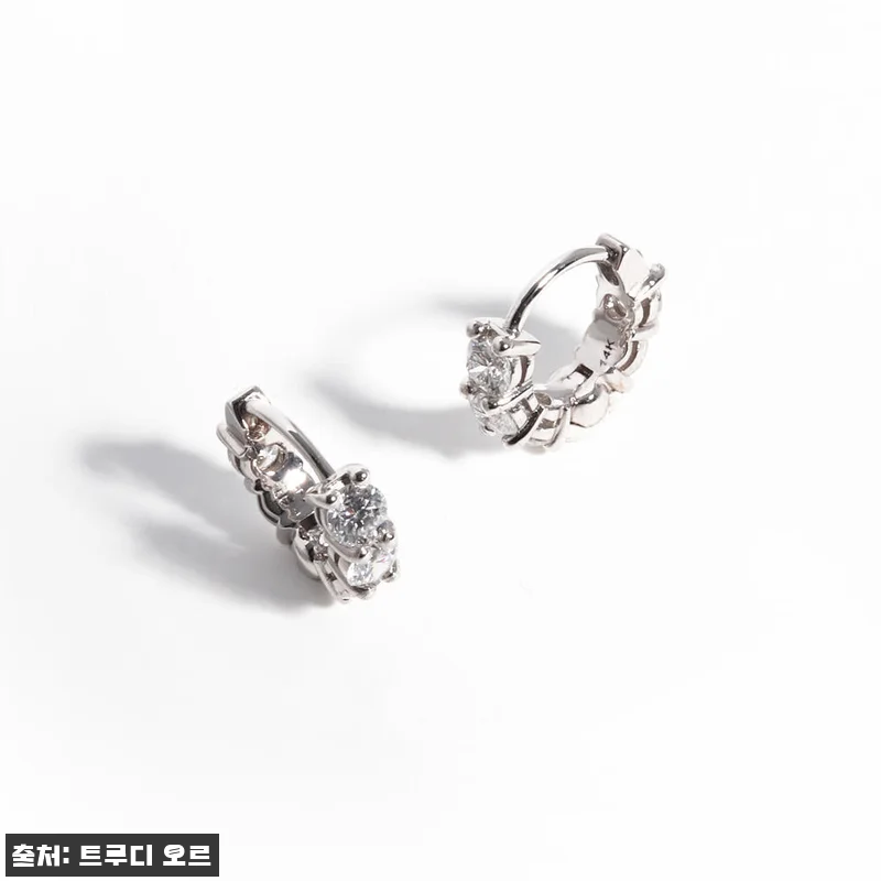 1부 3mm 랩 다이아 이터니티 테니스 미니 링 귀걸이, 32% 할인으로 눈여겨볼 이슈템 12 1부 3mm 랩 다이아 이터니티 테니 관련 이미지 4