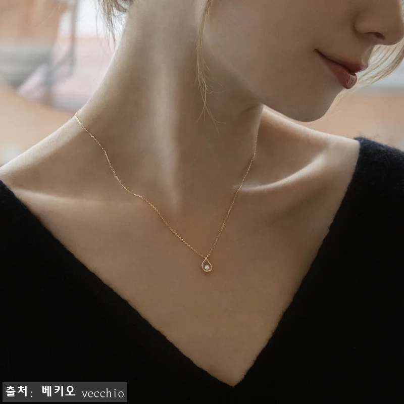 18k 러빙 물방울 목걸이, 27% 관련 이미지 5
