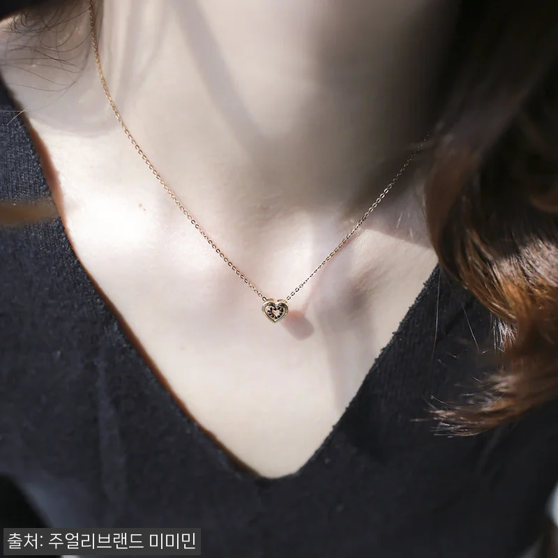 하트목걸이 펜던트 여자친구선물, 12 관련 이미지 9
