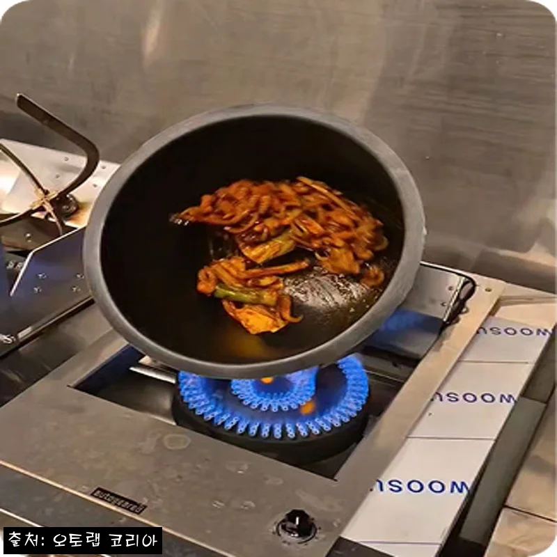 자동 볶음기 오토 웍 화구형 통돌이, 주방 동선 줄이고 싶은 업소라면 체크할 이슈템