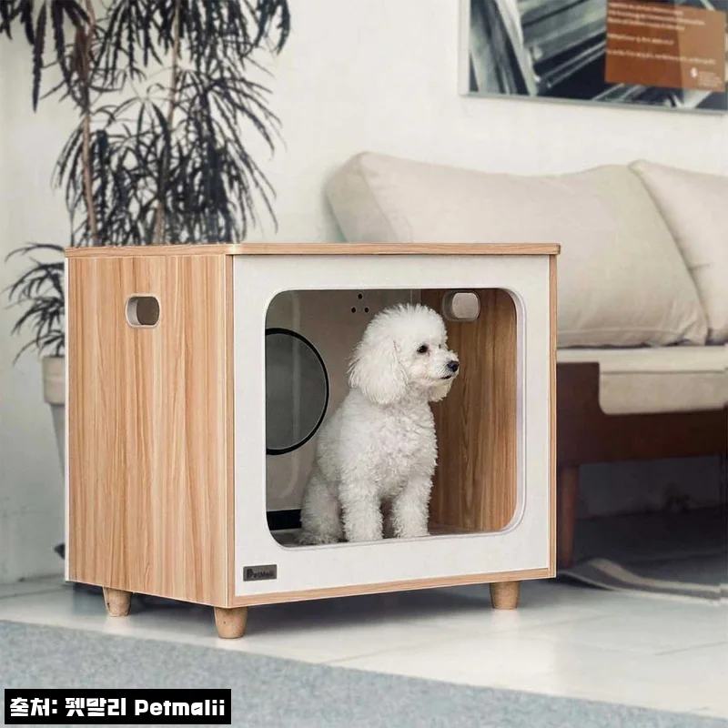 PetMalii M10 우드 강아지 고양이 펫드라이룸 찐후기, 저소음·우드 디자인까지 눈여겨볼 이슈템
