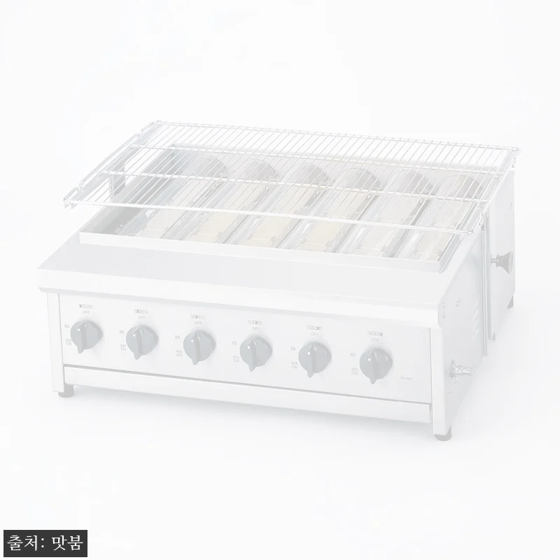 린나이 그릴러 RG-640F 업소용 꼬치구이기, LPG&middot;도시가스 선택 전 꼭 확인한 구매 포인트