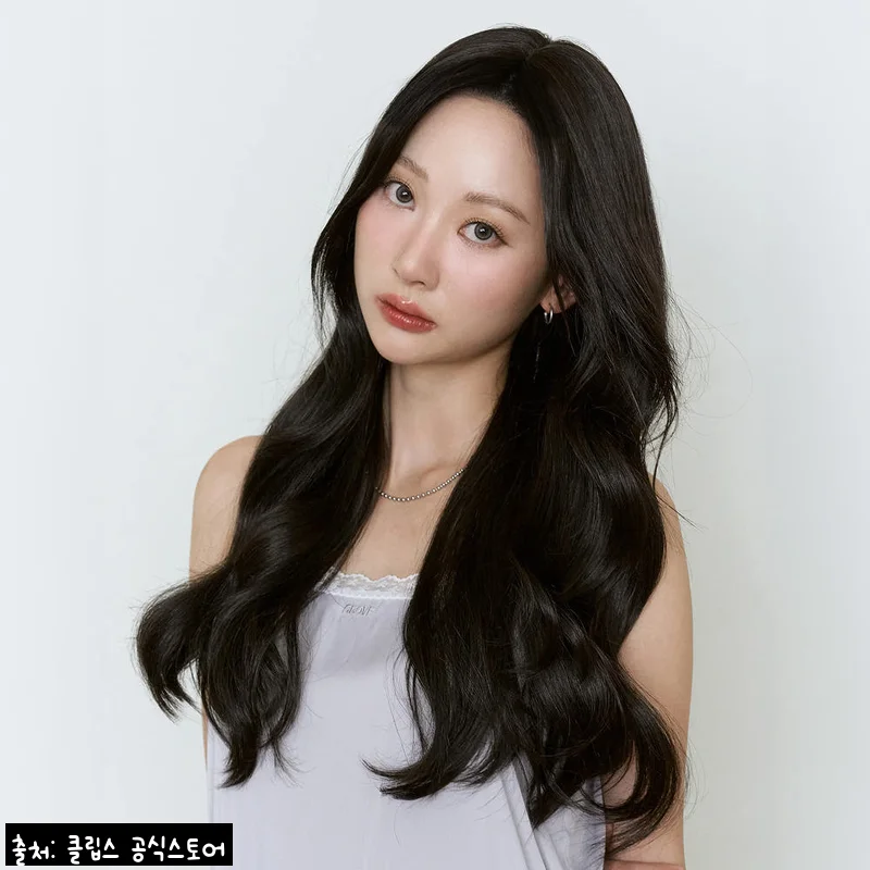 수제통가발 롱 긴머리 웨이브펌 올리비아, 긴 헤어스타일 변신을 위한 구매 전 체크 후기