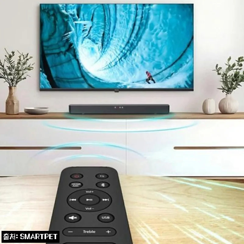 필립스 TAB4000 사운드바 찐체크! 19만 원대 할인 중인 TV 사운드 업그레이드템