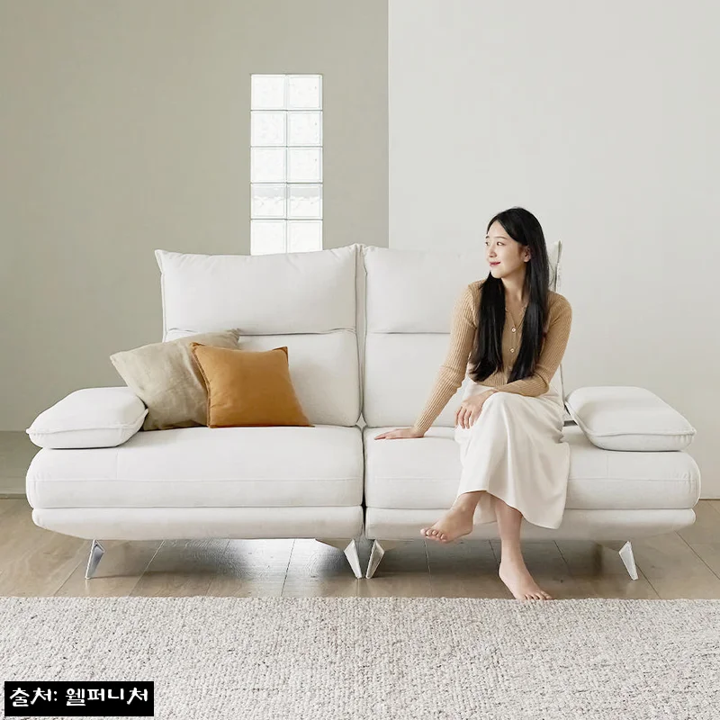 빅토리아 패브릭 기능성 이지클린 스윙 소파 스툴포함 아이보리 3인용, 할인 조건까지 꼼꼼히 본 구매 전 체크 후기