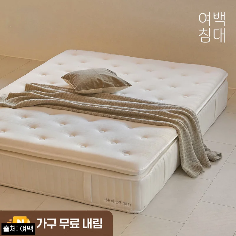 여백 스탠다드 필로우탑 탄탄한 스프링 매트리스 K(킹)1600 미디엄, 49% 할인 중인 숙면 이슈템 후기 정리