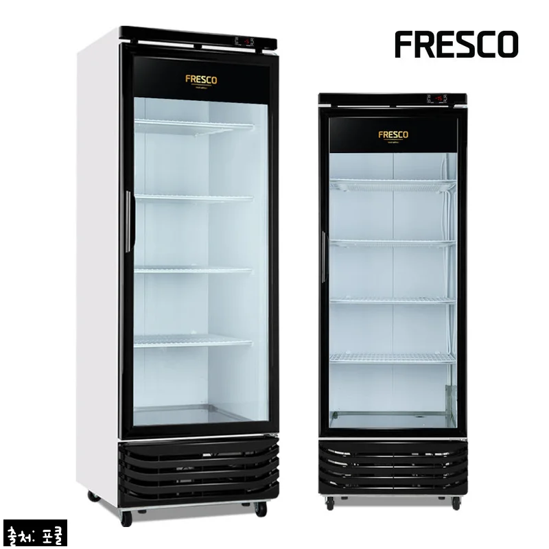국산 업소용 냉동 쇼케이스 FRE-465DFB, 설치 전 꼭 체크할 간냉식 수직냉동고 구매 포인트