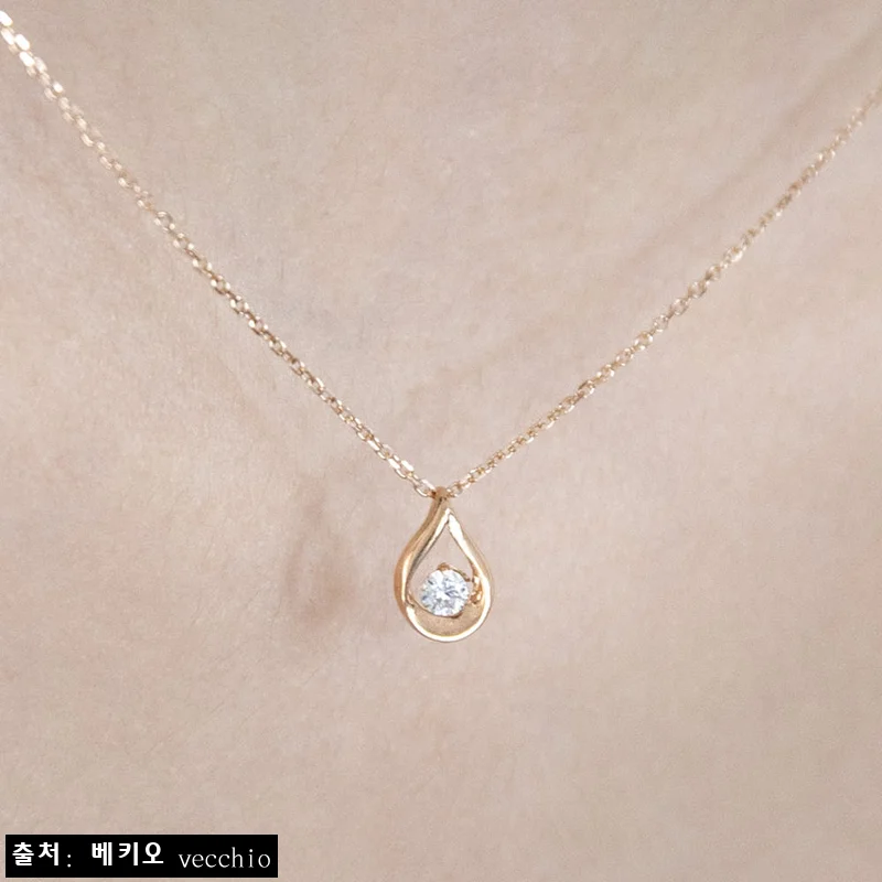 18k 러빙 물방울 목걸이, 27% 할인 중이라 더 눈여겨본 선물용 주얼리