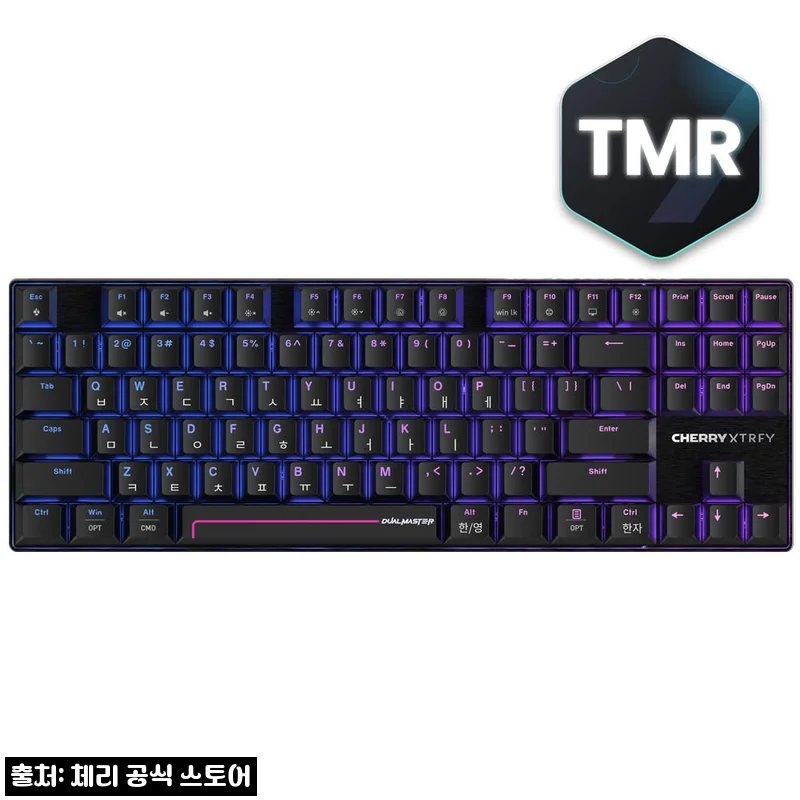 체리 엑스트리파이 MX 8.2 PRO 8K 블랙 에센셜 TMR 자석축 V2, 성능과 타건감까지 챙긴 이슈템